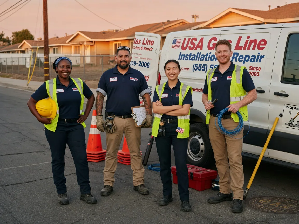 Gas Line Installation company in Grasston, MN